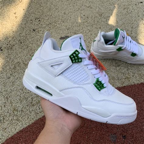 jordan 4 retro green.